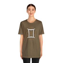 Load image into Gallery viewer, Gemini Unisex Jersey Short Sleeve Tee Zodiac, Astrology, Sign