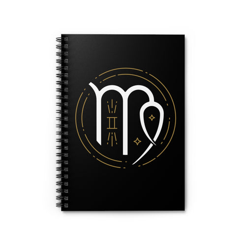 Virgo Spiral Notebook - Ruled Line