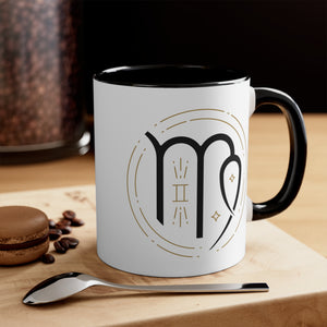 Virgo Accent Coffee Mug, 11oz Zodiac Astrology Sign