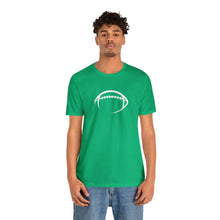 Load image into Gallery viewer, Simple Football Unisex Jersey Short Sleeve Tee