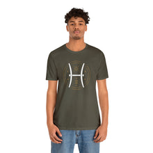 Load image into Gallery viewer, Pisces Unisex Jersey Short Sleeve Tee, Zodiac, Astrology, Sign