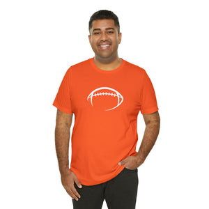 Simple Football Unisex Jersey Short Sleeve Tee