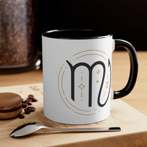 Scorpio Accent Coffee Mug, 11oz Zodiac Astrology Sign