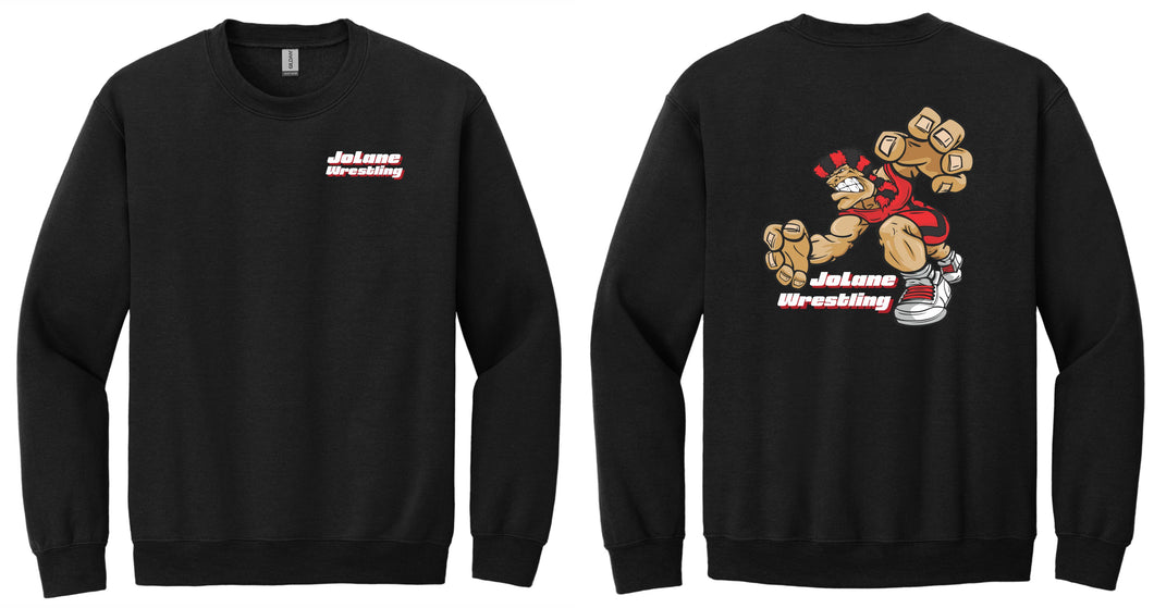 JoLane Wrestling Crewneck Sweatshirt (Gildan 18000)