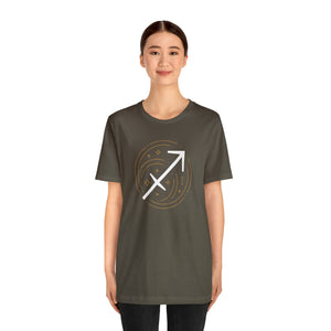 Sagittarius Unisex Jersey Short Sleeve Tee Zodiac, Astrology, Sign