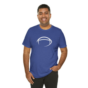 Simple Football Unisex Jersey Short Sleeve Tee