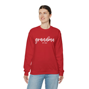 Grandma Est. 2023 Unisex Heavy Blend™ Crewneck Sweatshirt