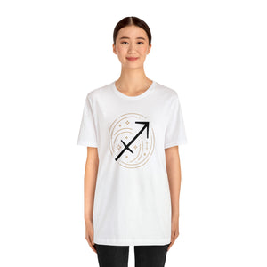 Sagittarius Unisex Jersey Short Sleeve Tee Zodiac, Astrology, Sign