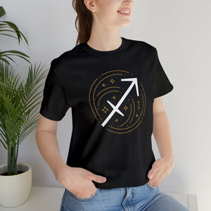 Sagittarius Unisex Jersey Short Sleeve Tee Zodiac, Astrology, Sign