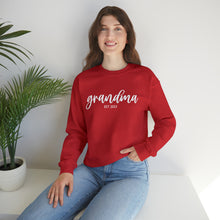 Load image into Gallery viewer, Grandma Est. 2023 Unisex Heavy Blend™ Crewneck Sweatshirt