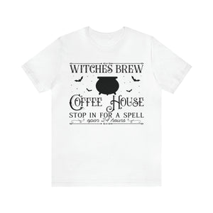 Witches Brew T-shirt, Witches Brew Coffee House, Happy Halloween, Halloween T-shirt