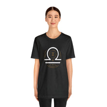 Load image into Gallery viewer, Libra Unisex Jersey Short Sleeve Tee, Zodiac, Astrology, Sign