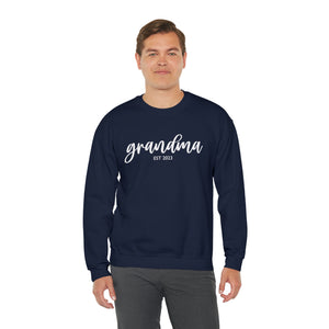 Grandma Est. 2023 Unisex Heavy Blend™ Crewneck Sweatshirt