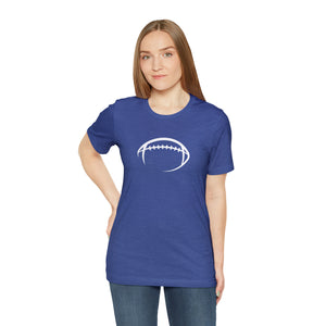 Simple Football Unisex Jersey Short Sleeve Tee