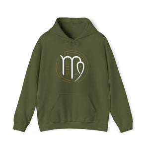 Virgo Hoodie, Unisex Heavy Blend™ Hooded Sweatshirt, Zodiac, Astrology, Virgo girl