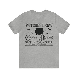 Witches Brew T-shirt, Witches Brew Coffee House, Happy Halloween, Halloween T-shirt