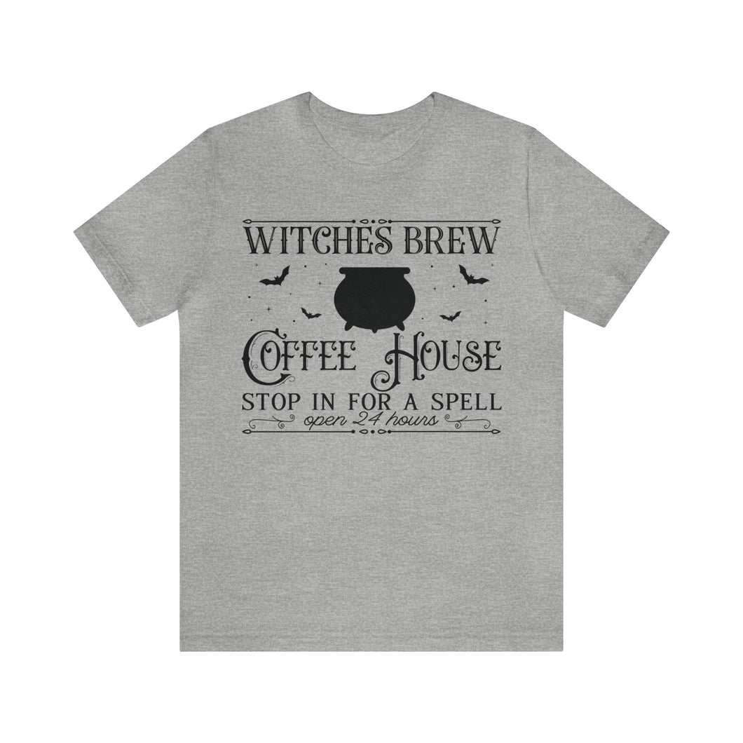 Witches Brew T-shirt, Witches Brew Coffee House, Happy Halloween, Halloween T-shirt