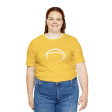 Load image into Gallery viewer, Simple Football Unisex Jersey Short Sleeve Tee