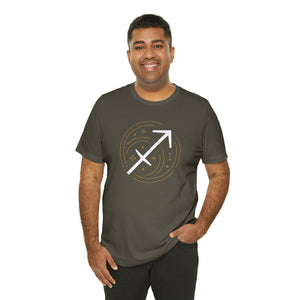 Sagittarius Unisex Jersey Short Sleeve Tee Zodiac, Astrology, Sign