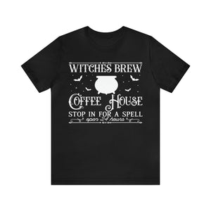 Witches Brew T-shirt, Witches Brew Coffee House, Happy Halloween, Halloween T-shirt