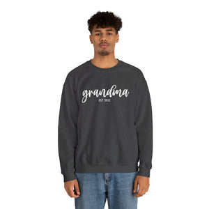 Grandma Est. 2023 Unisex Heavy Blend™ Crewneck Sweatshirt