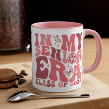 Load image into Gallery viewer, In My Senior Era Class of 2024 Accent Coffee Mug, 11oz