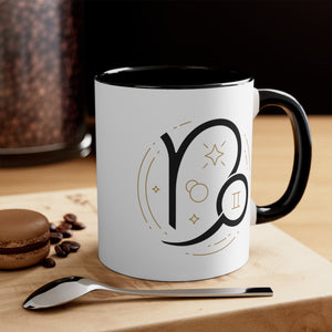 Capricorn Accent Coffee Mug, 11oz Zodiac Astrology Sign