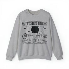 Load image into Gallery viewer, Witches Brew Coffe House Sweatshirt, Witches Brew, Happy Halloween, Trick or Treat