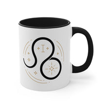 Load image into Gallery viewer, Leo Accent Coffee Mug, 11oz Zodiac Astrology Sign