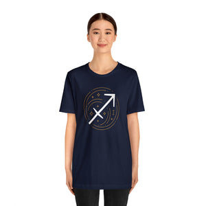 Sagittarius Unisex Jersey Short Sleeve Tee Zodiac, Astrology, Sign