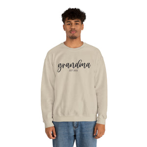 Grandma Est. 2023 Unisex Heavy Blend™ Crewneck Sweatshirt