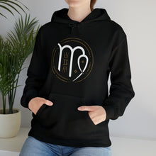 Load image into Gallery viewer, Virgo Hoodie, Unisex Heavy Blend™ Hooded Sweatshirt, Zodiac, Astrology, Virgo girl