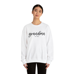 Grandma Est. 2023 Unisex Heavy Blend™ Crewneck Sweatshirt