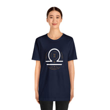 Load image into Gallery viewer, Libra Unisex Jersey Short Sleeve Tee, Zodiac, Astrology, Sign