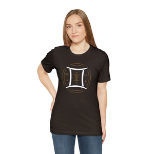 Gemini Unisex Jersey Short Sleeve Tee Zodiac, Astrology, Sign