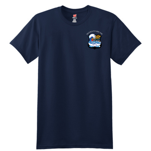 Devils Staircase Navy Short Sleeve T-shirt (4980)