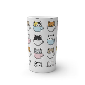 Coffee Cats Conical Coffee Mugs (3oz, 8oz, 12oz)