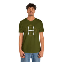 Load image into Gallery viewer, Pisces Unisex Jersey Short Sleeve Tee, Zodiac, Astrology, Sign