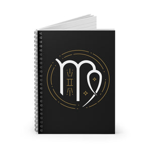 Virgo Spiral Notebook - Ruled Line