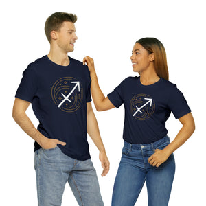 Sagittarius Unisex Jersey Short Sleeve Tee Zodiac, Astrology, Sign