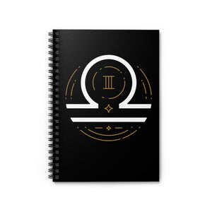 Libra Spiral Notebook - Ruled Line