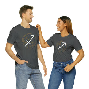 Sagittarius Unisex Jersey Short Sleeve Tee Zodiac, Astrology, Sign