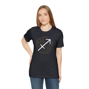 Sagittarius Unisex Jersey Short Sleeve Tee Zodiac, Astrology, Sign