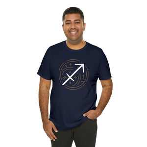 Sagittarius Unisex Jersey Short Sleeve Tee Zodiac, Astrology, Sign