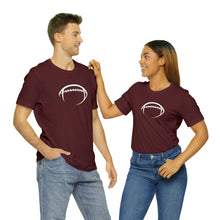 Load image into Gallery viewer, Simple Football Unisex Jersey Short Sleeve Tee