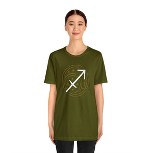 Sagittarius Unisex Jersey Short Sleeve Tee Zodiac, Astrology, Sign