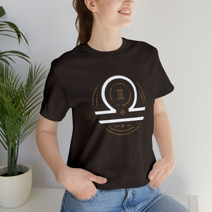 Libra Unisex Jersey Short Sleeve Tee, Zodiac, Astrology, Sign