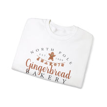 Load image into Gallery viewer, Gingerbread Bakery Crewneck Sweatshirt Christmas Sweater