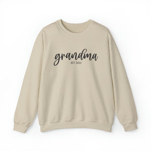 Grandma Est. 2023 Unisex Heavy Blend™ Crewneck Sweatshirt