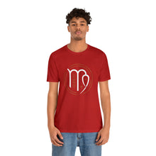 Load image into Gallery viewer, Virgo Unisex Jersey Short Sleeve Tee